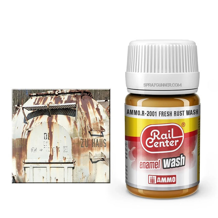 AMMO by MIG Rail Center - Fresh Rust Wash (35 mL)