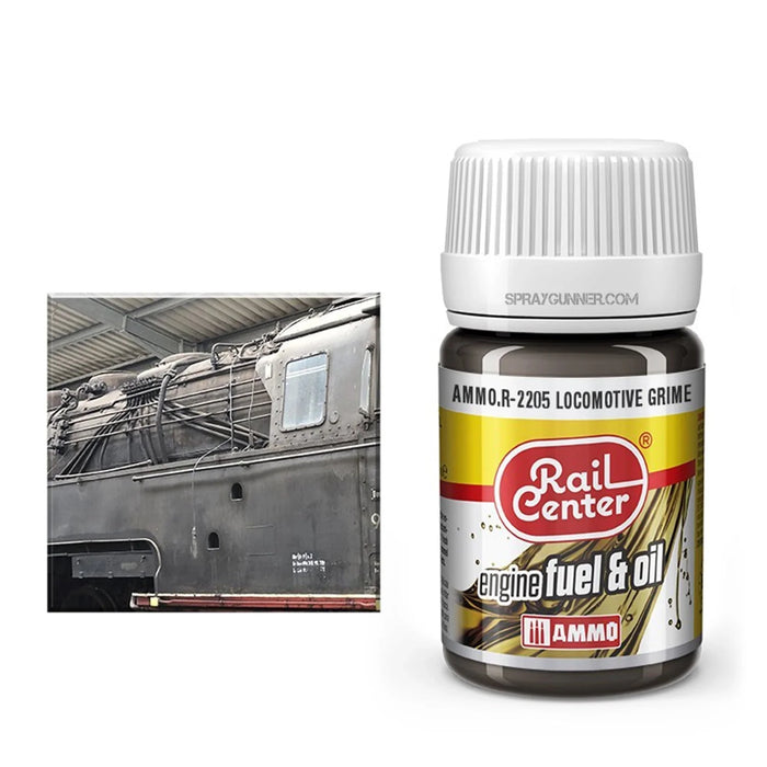 AMMO by MIG Rail Center Nature Effects- Locomotive Grime (35 mL)