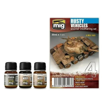 AMMO by MIG Rusty Vehicles Set