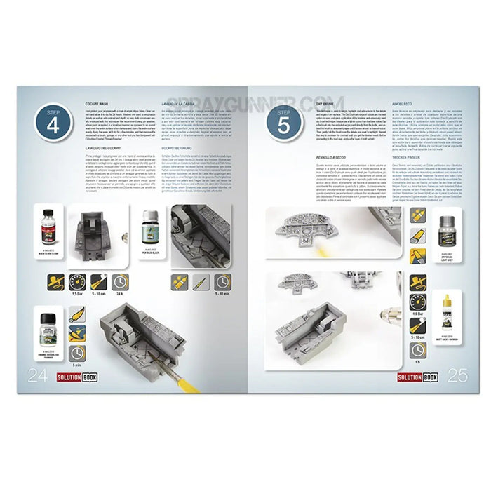 AMMO by MIG SOLUTION BOOK 15 - How to Paint Italian NATO Aircrafts (Multilingual)
