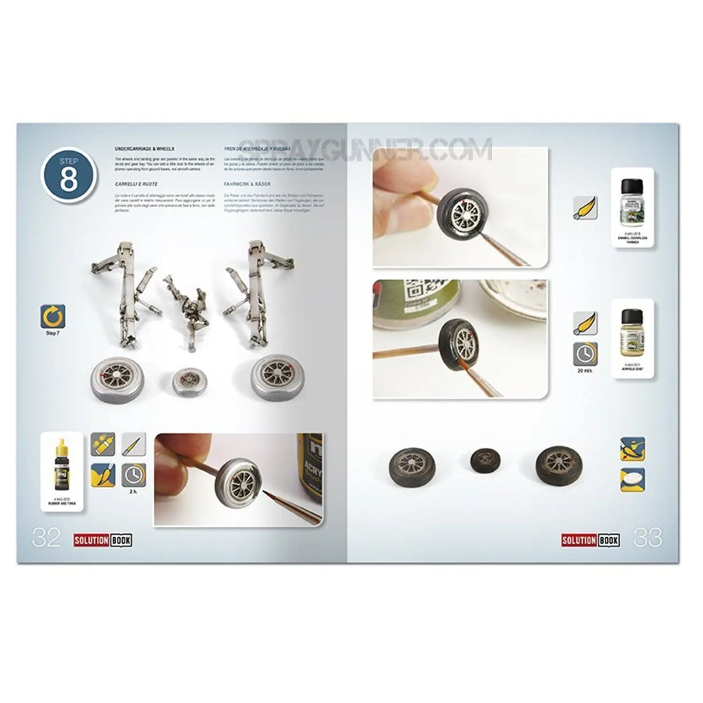 AMMO by MIG SOLUTION BOOK 15 - How to Paint Italian NATO Aircrafts (Multilingual)