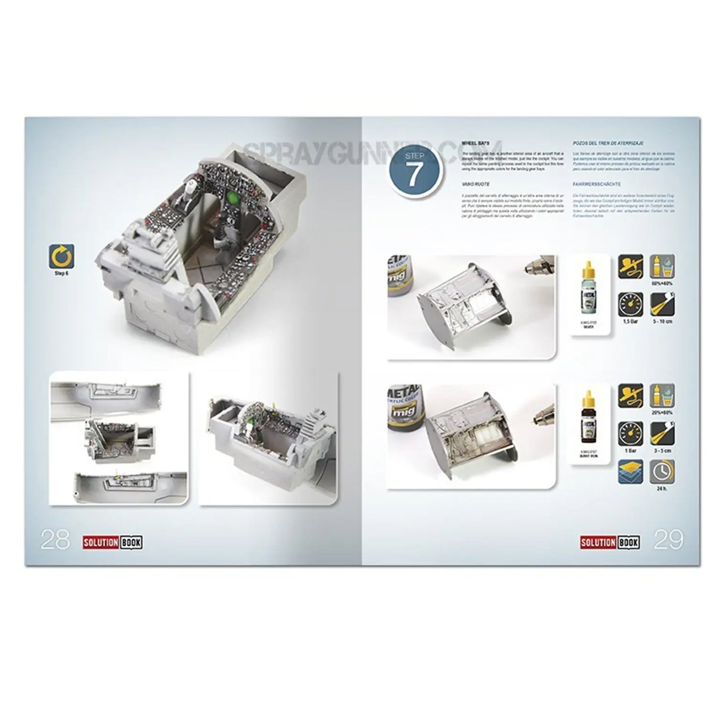 AMMO by MIG SOLUTION BOOK 15 - How to Paint Italian NATO Aircrafts (Multilingual)