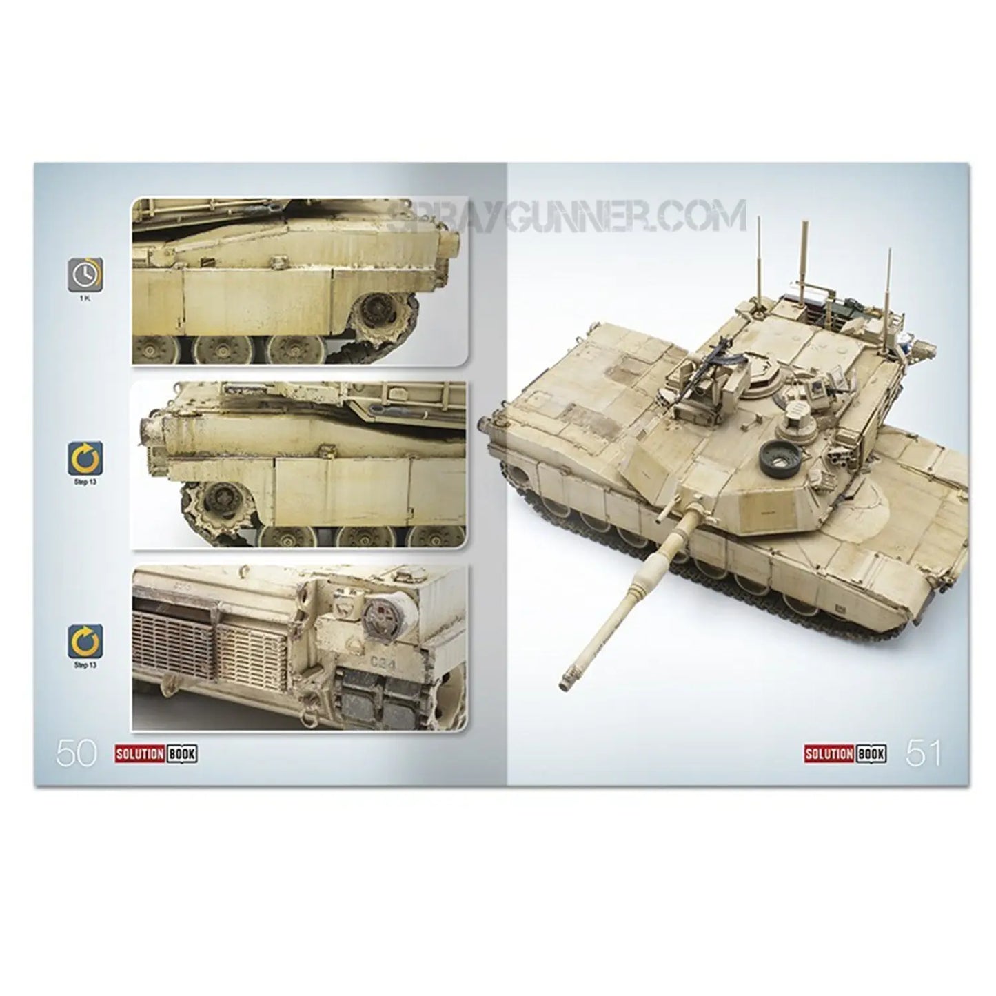 AMMO by MIG SOLUTION BOOK 16 - How to Paint Modern US Military Sand Scheme (Multilingual)