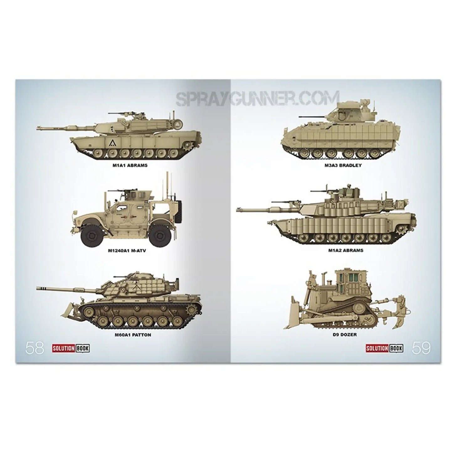 AMMO by MIG SOLUTION BOOK 16 - How to Paint Modern US Military Sand Scheme (Multilingual)