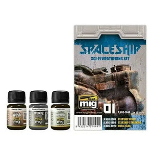 AMMO by MIG Spaceship Sci-Fi Weathering Set AMMO by Mig Jimenez