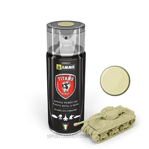 AMMO by MIG Sprays - TITANS HOBBY: BONE WHITE MATT PRIMER