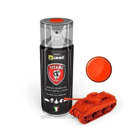 AMMO by MIG Sprays - TITANS HOBBY: ROYAL RED MATT PRIMER