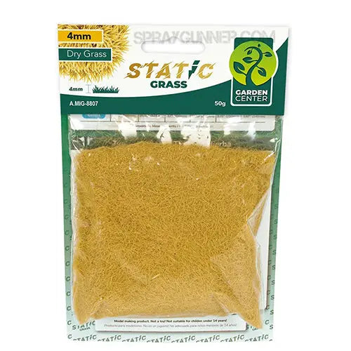 AMMO by MIG Static Grass - Dry Grass - 4mm