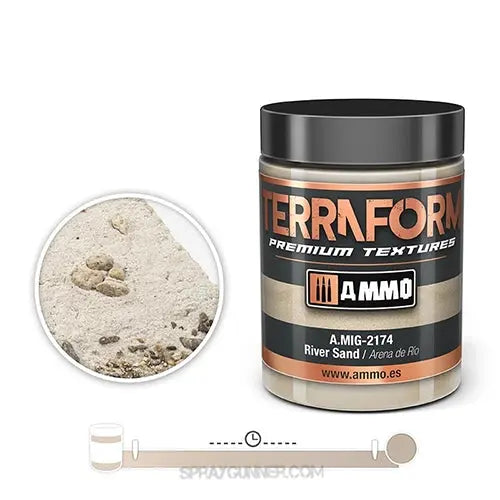 AMMO by MIG TERRAFORM River Sand AMMO by Mig Jimenez