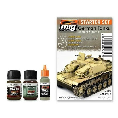 AMMO by MIG Weathering Starter Sets German Tanks Starter Set