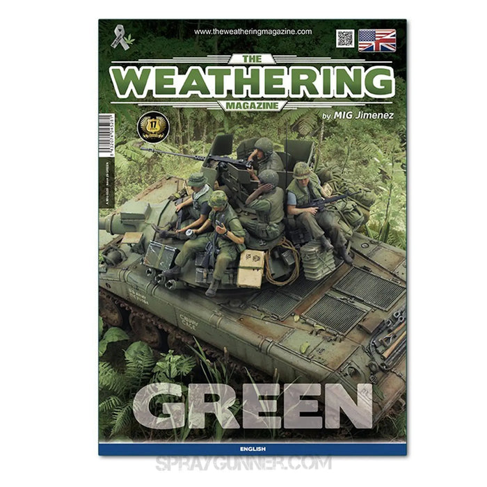 AMMO by MIG: THE WEATHERING MAGAZINE 29 - Green (English)