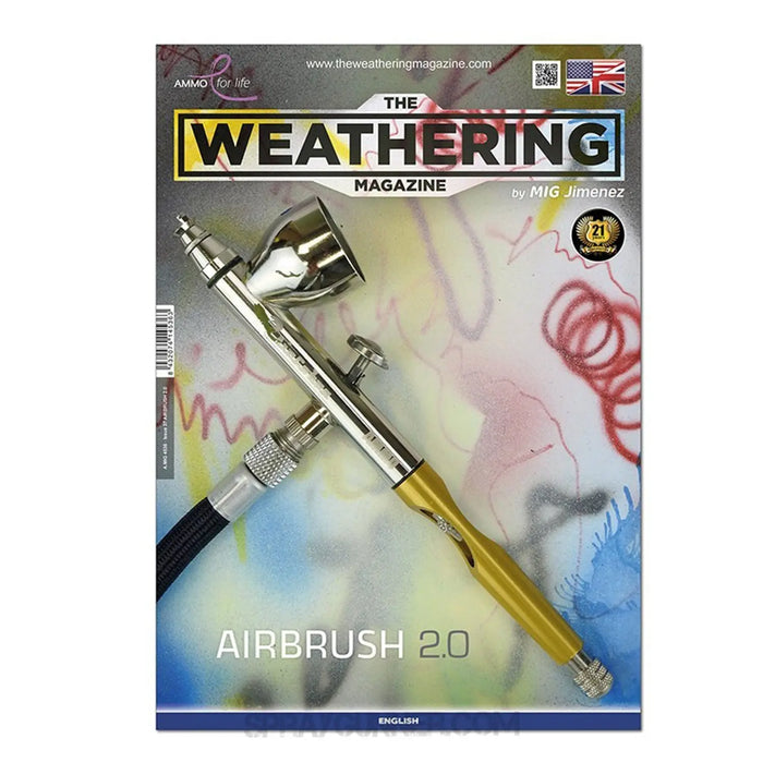 AMMO by MIG: THE WEATHERING MAGAZINE 37 - Airbrush 2.0 (English)