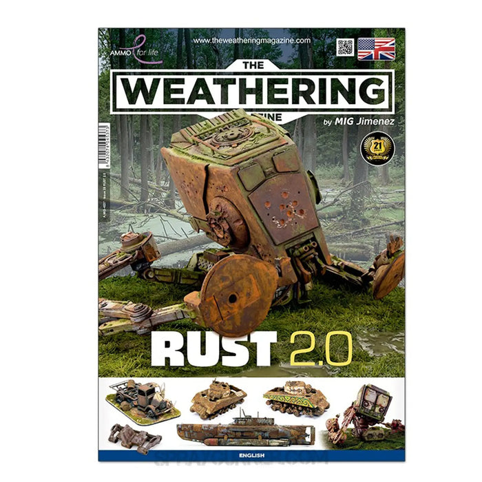 AMMO by MIG: THE WEATHERING MAGAZINE 38 - Rust 2.0 (English)