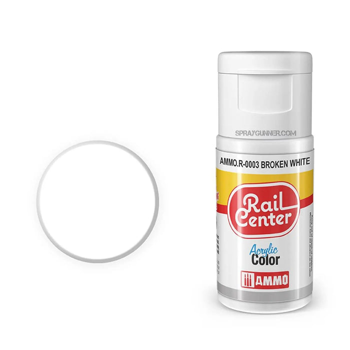 AMMO by MIG Rail Center Acrylic Color - White (15ml)