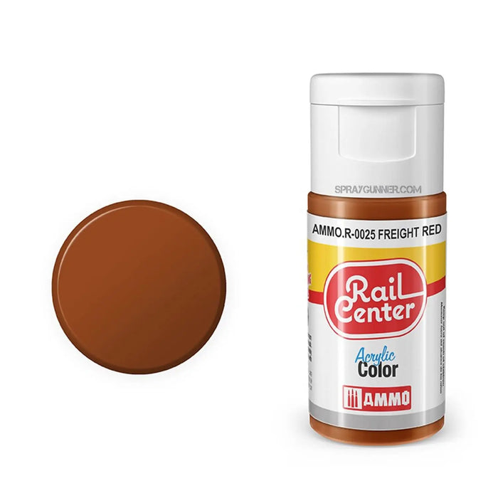 AMMO by MIG Rail Center Acrylic Color - Freight Red (15ml)