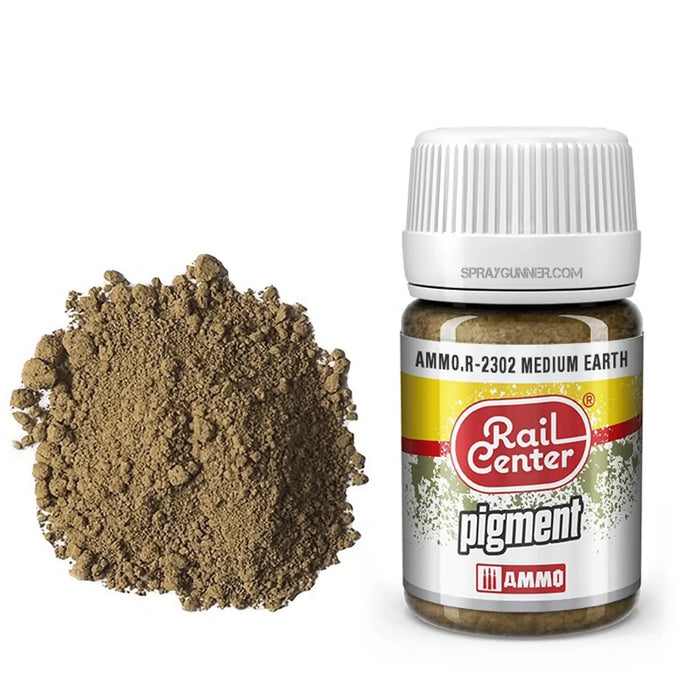 AMMO by MIG Rail Center - Pigment Medium Earth (35 mL)