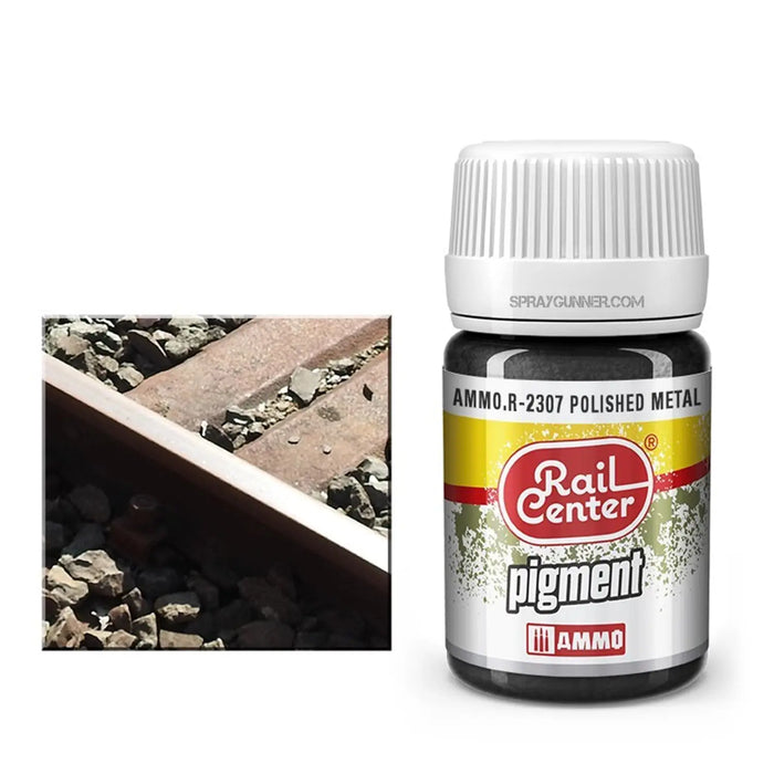 AMMO by MIG Rail Center - Pigment Polished Metal (35 mL)