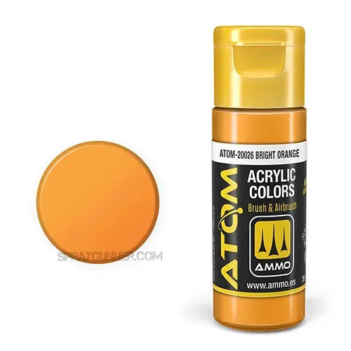 AMMO by Mig ATOM Acrylic Colors: Bright Orange