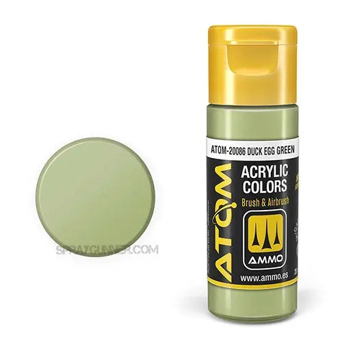 ATOM Acrylic Colors: Duck Egg Green