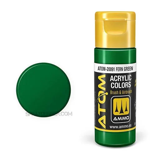 ATOM Acrylic Colors: Fern Green AMMO by Mig Jimenez