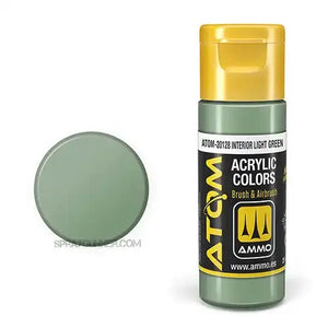 ATOM Acrylic Colors: Interior Light Green AMMO by Mig Jimenez