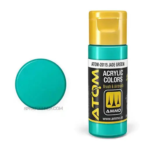 ATOM Acrylic Colors: Jade Green AMMO by Mig Jimenez