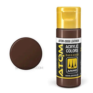 ATOM Acrylic Colors: Leather AMMO by Mig Jimenez