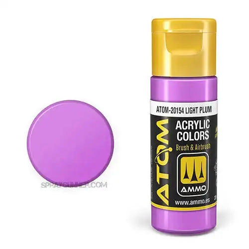 ATOM Acrylic Colors: Light Plum