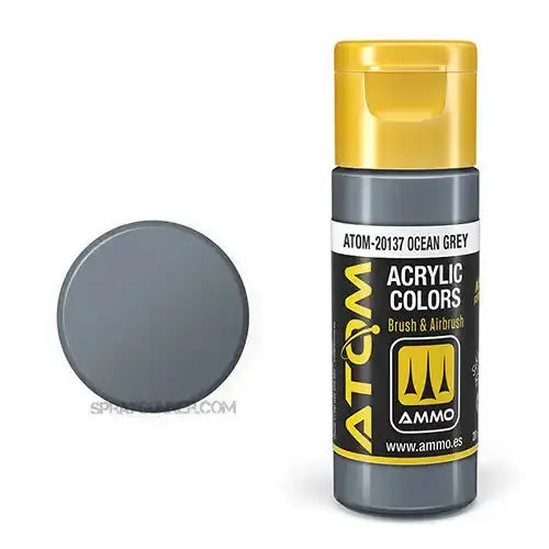 ATOM Acrylic Colors: Ocean Grey AMMO by Mig Jimenez