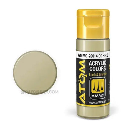 ATOM Acrylic Colors: Ochre