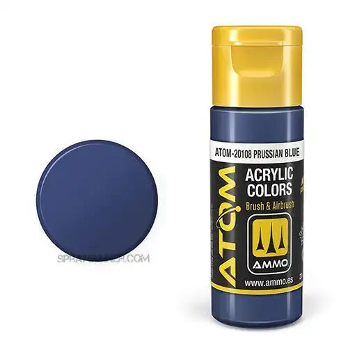 ATOM Acrylic Colors: Prussian Blue