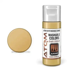 ATOM Acrylic Colors: WASHABLE Sand AMMO by Mig Jimenez