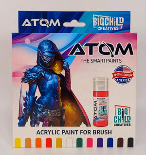 ATOM Basic Set Smartpaint for Miniatures AMMO by Mig Jimenez