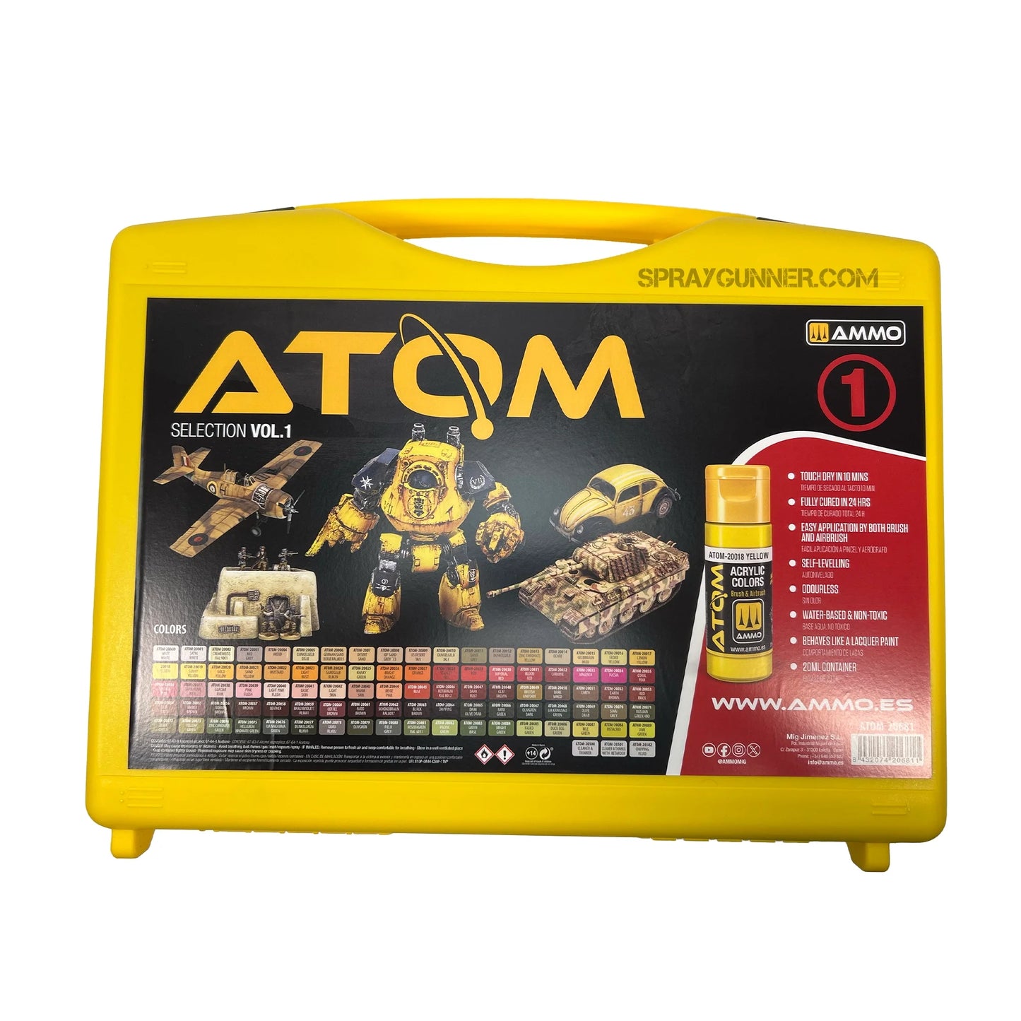 ATOM SELECTION: Vol.1 Paint Set