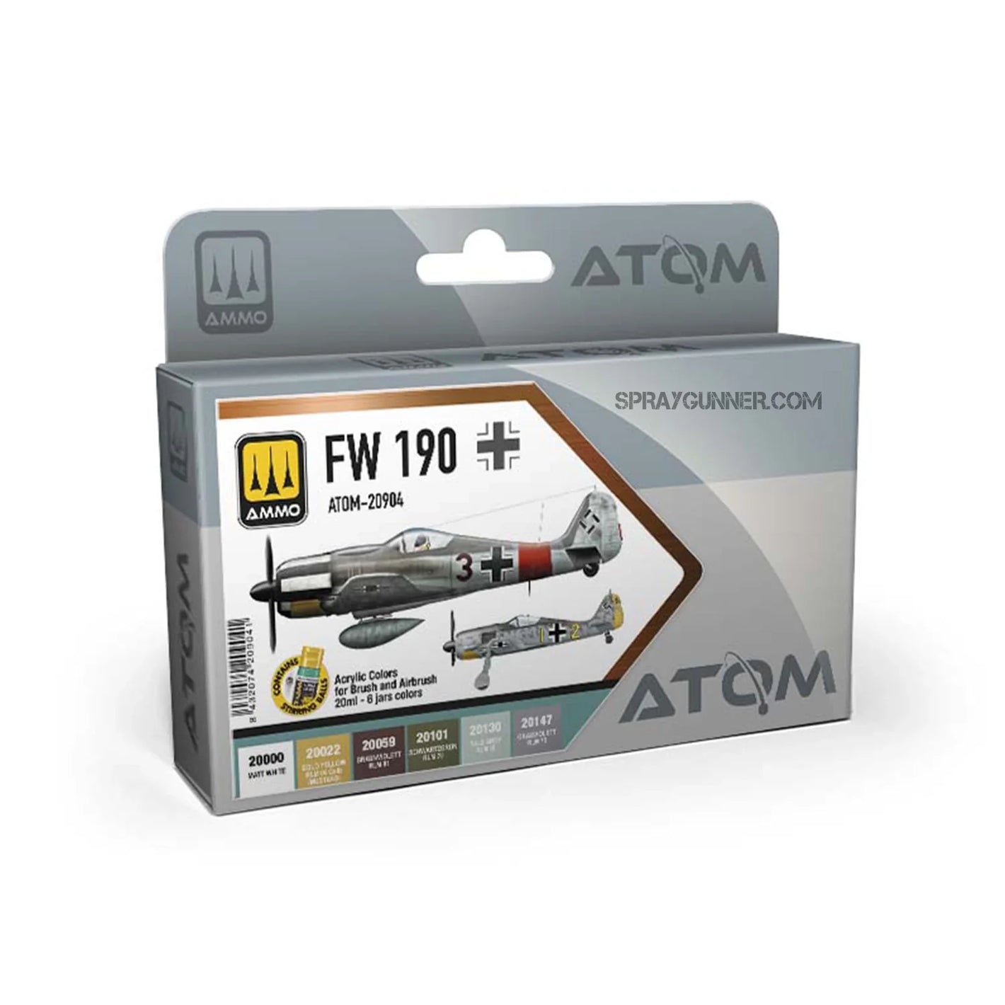 ATOM FW 190 Colors Set