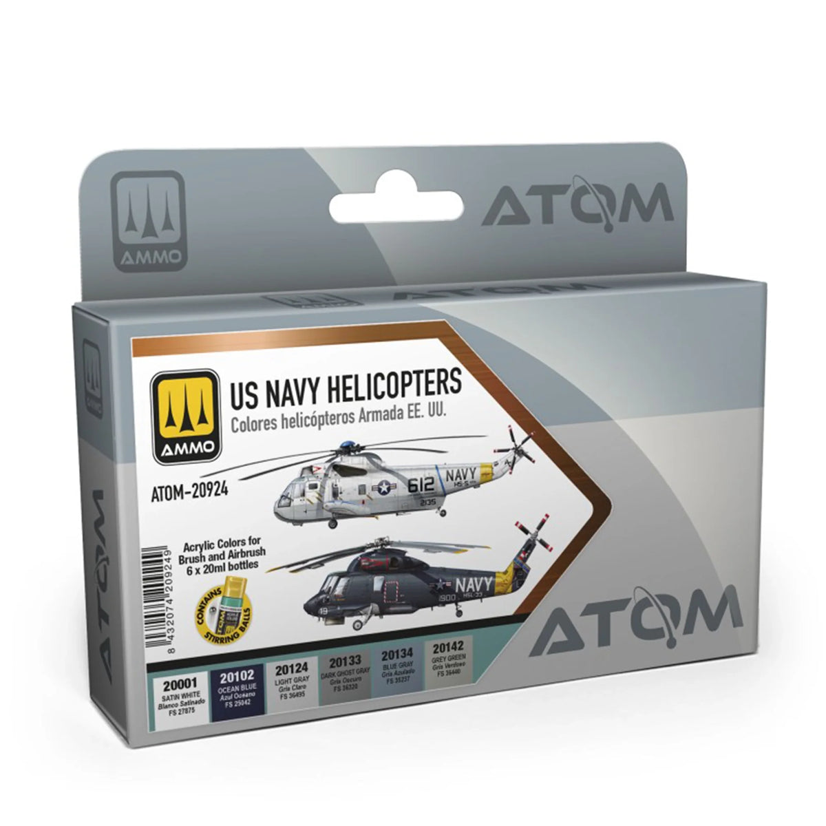ATOM US Navy Helicopters Set