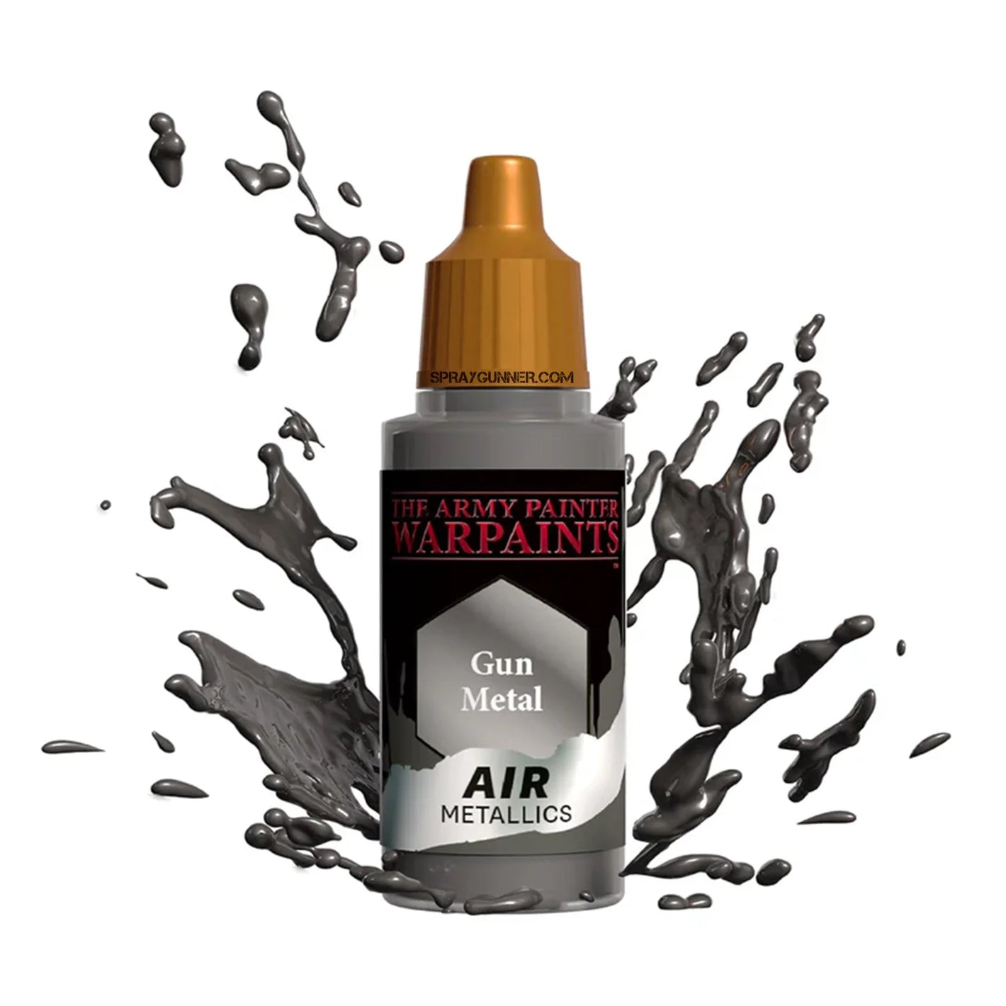 THE ARMY PAINTER: Warpaints Air Metallic Gun Metal