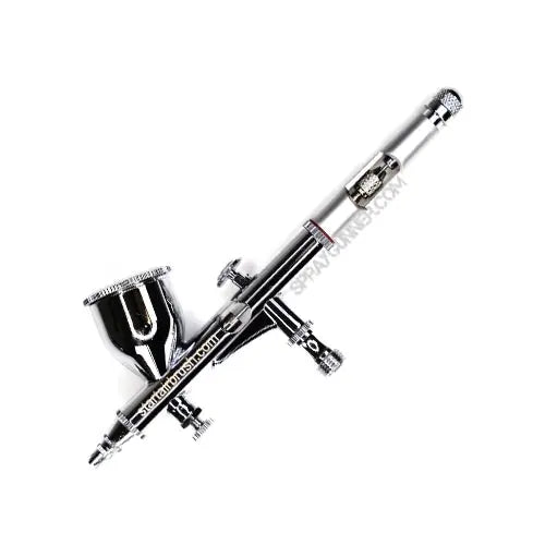Adjustable airbrush kit double action gravity feed
