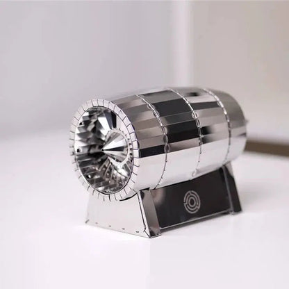 Air Force Jet Turbine Metal Model