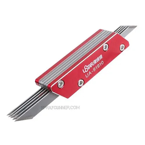 Aluminum Texture Multi-Blade Tool U-Star