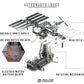 Astronauts Lodge Space Station Metal Model