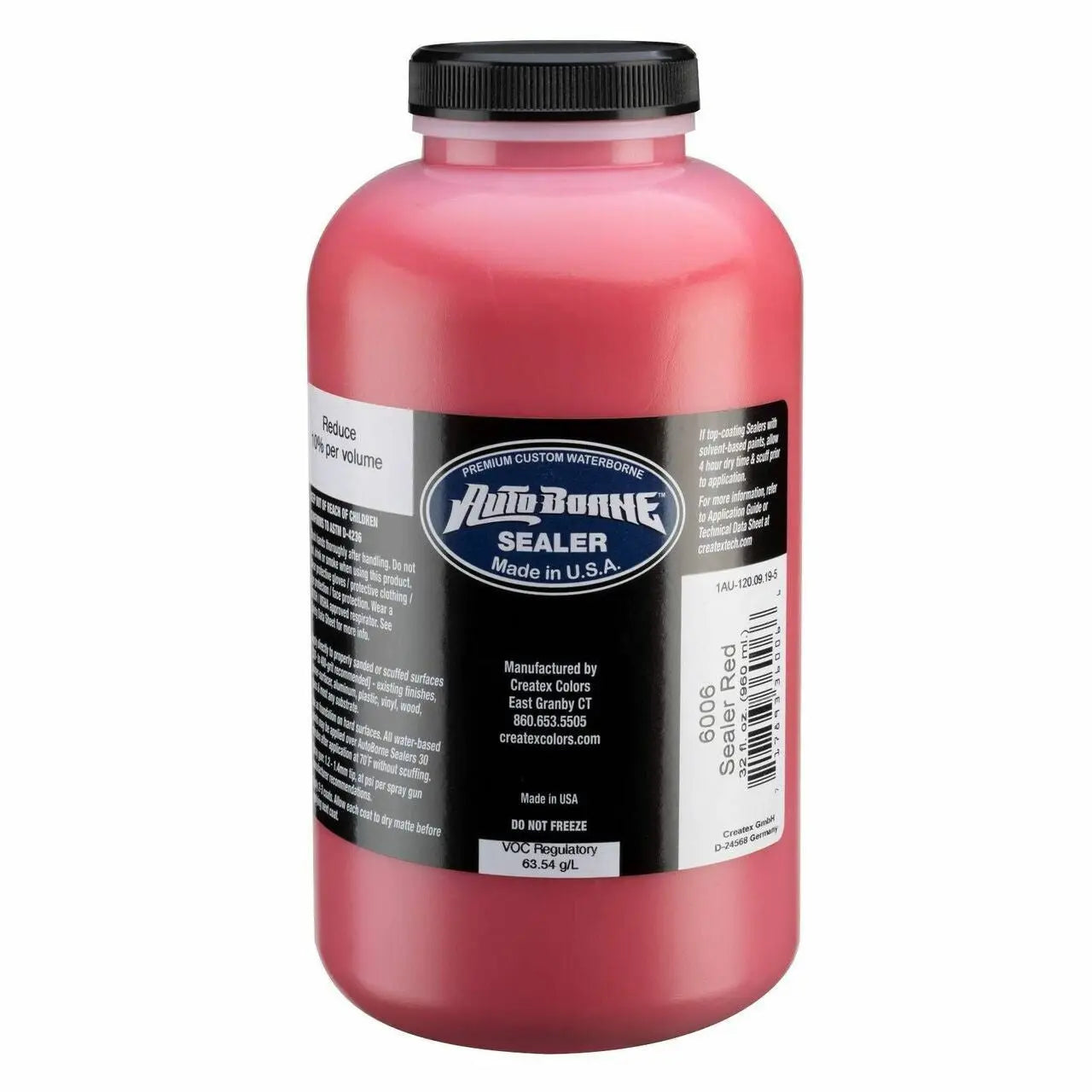 AutoBorne water-based Sealer: Red (6006) Createx