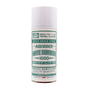 GSI Creos Mr. Hobby Water Based Aqueous White Surfacer 1000 B612