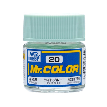 GSI Creos Mr.Color Model Paint: Semi-Gloss Light Blue