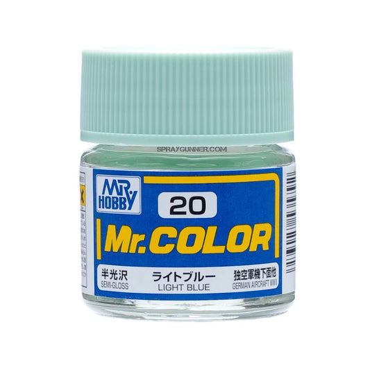 GSI Creos Mr.Color Model Paint: Semi-Gloss Light Blue
