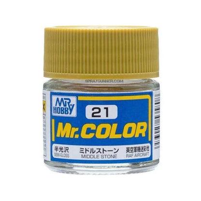 GSI Creos Mr.Color Model Paint: Semi-Gloss Middle Stone