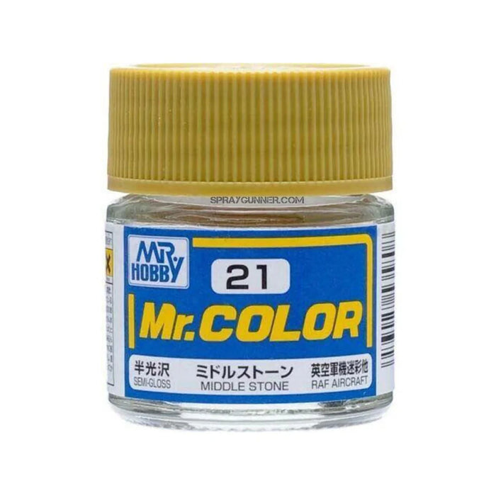 GSI Creos Mr.Color Model Paint: Semi-Gloss Middle Stone