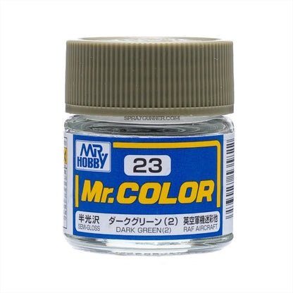 GSI Creos Mr.Color Model Paint: Semi-Gloss Dark Green(2)