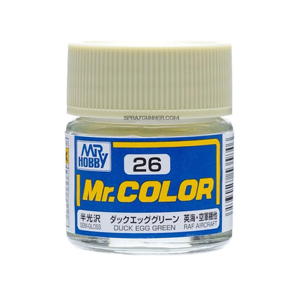 GSI Creos Mr.Color Model Paint: Semi-Gloss Duck Egg Green
