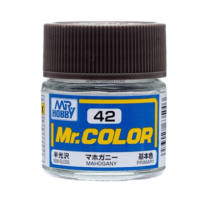 GSI Creos Mr.Color Model Paint: Semi-Gloss Mahogany